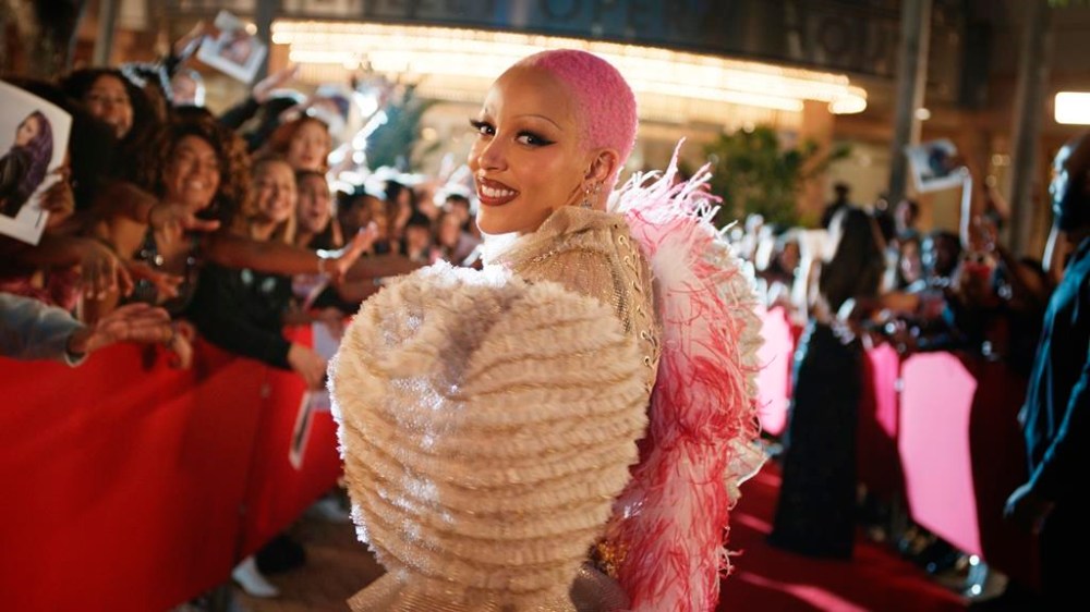 This photo provided by Google shows Doja Cat in a scene from Google's 2023 Super Bowl NFL football spot. Big name advertisers are paying as much as $7 million for a 30-second spot during the big game on Sunday, Feb. 12, 2023. In order to get as much as a return on investment for those million, most advertisers release their ads in the days ahead of the big game to get the most publicity for their spots. (Google via AP)
