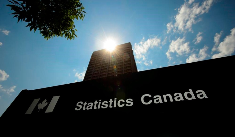 Statistics Canada building and signs are pictured in Ottawa on Wednesday, July 3, 2019. THE CANADIAN PRESS/Sean Kilpatrick