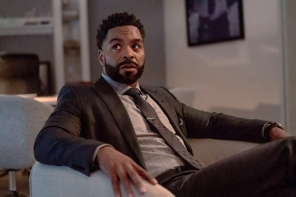 This image released by Starz shows Davis Maclean, known as Method Man, in a scene from