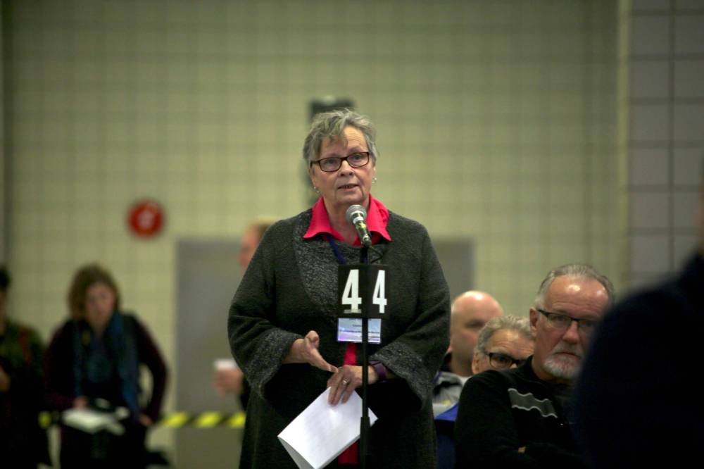Head of Council Judy Swanson said removing the dilapidated rink is an important step that will create room for future housing. (File)