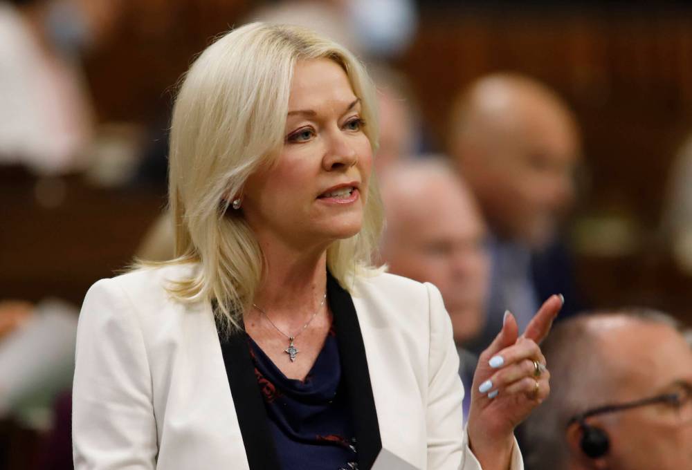Manitoba Tory campaign co-chair Candice Bergen (The Canadian Press)