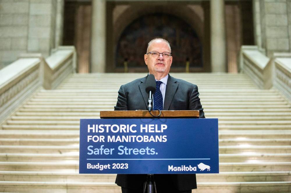 Justice Minister Kelvin Goertzen. (Winnipeg Free Press)