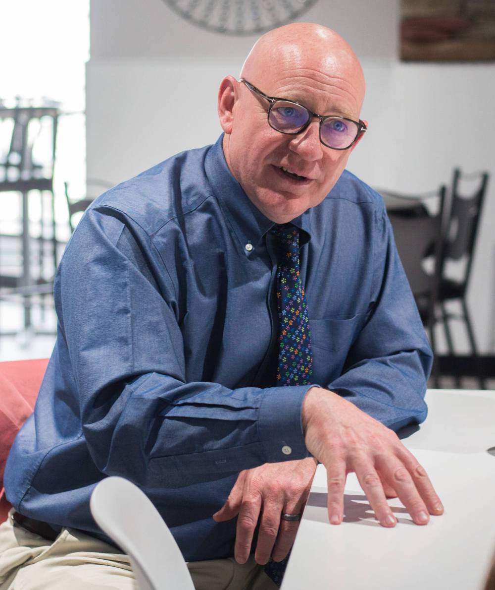 Brandon University president David Docherty. (File)
