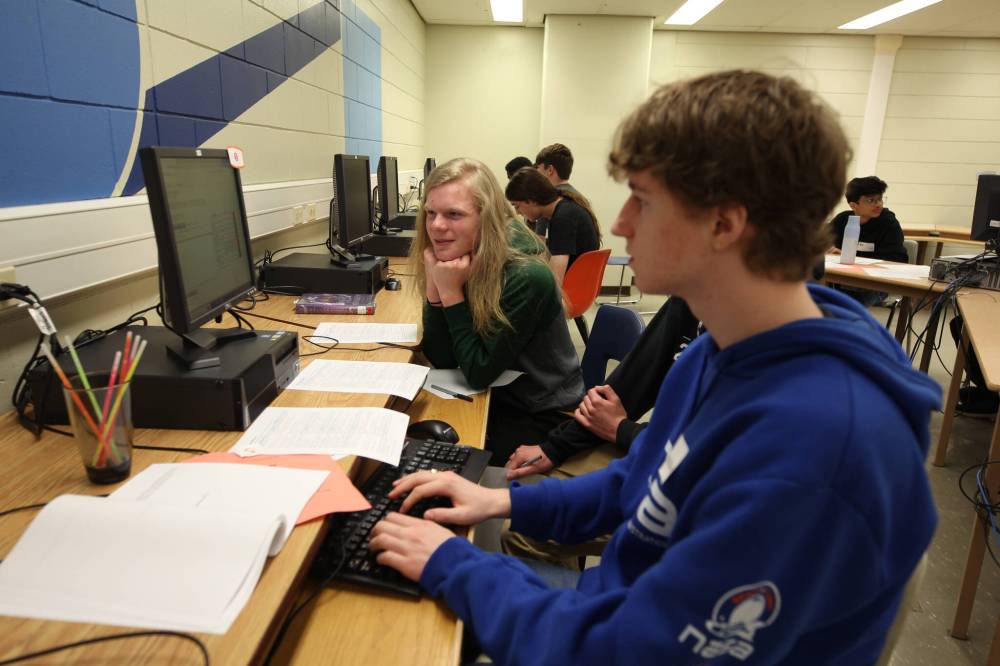 Coding contest brings high schools together – Brandon Sun