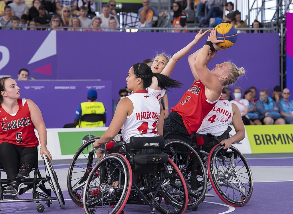 Canada finishes 5th, 6th at international wheelchair basketball world