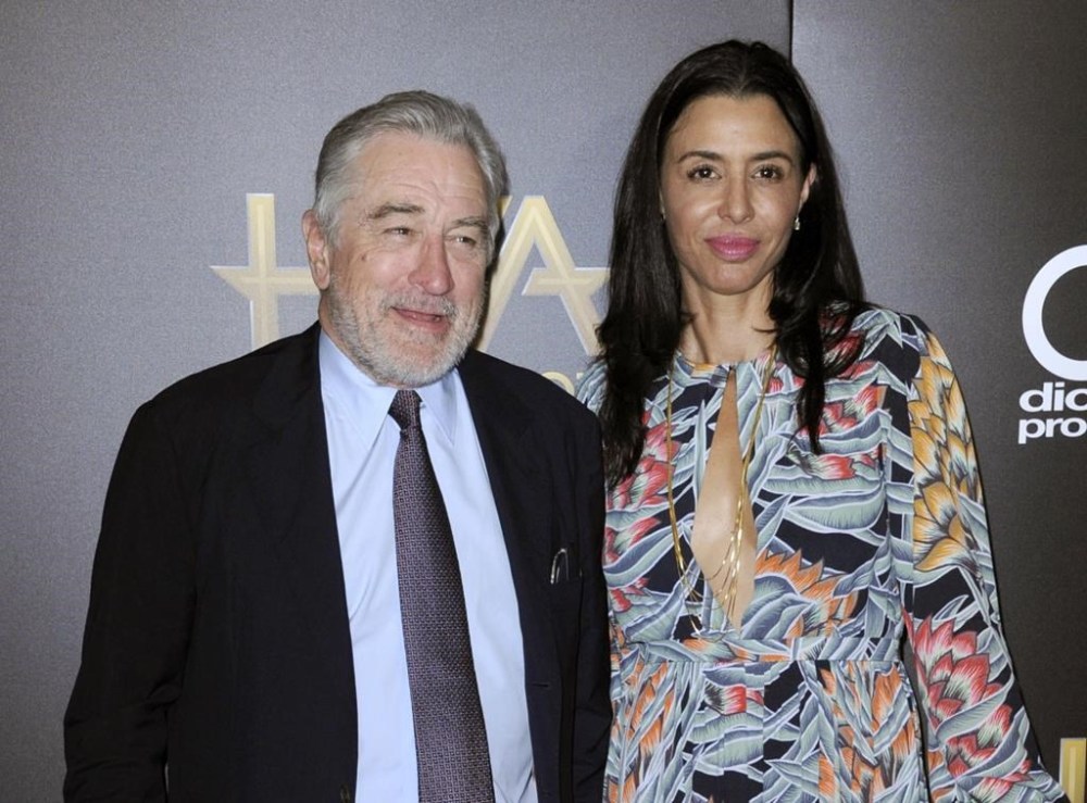 FILE - Robert De Niro, left, and his daughter Drena De Niro appear at the 20th annual Hollywood Film Awards in Beverly Hills, Calif., on Nov. 6, 2016. Leandro De Niro Rodriguez, a grandson of Robert De Niro and Diahnne Abbott, has died at 19. His mother, Drena De Niro, announced the news Monday in an Instagram post. (Photo by Richard Shotwell/Invision/AP, File)