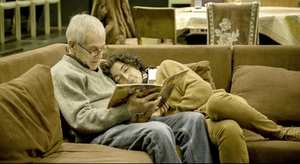 This image provided by MTV Documentary Films shows Augusto Gongora, left, and Paulina Urrutia in a scene from
