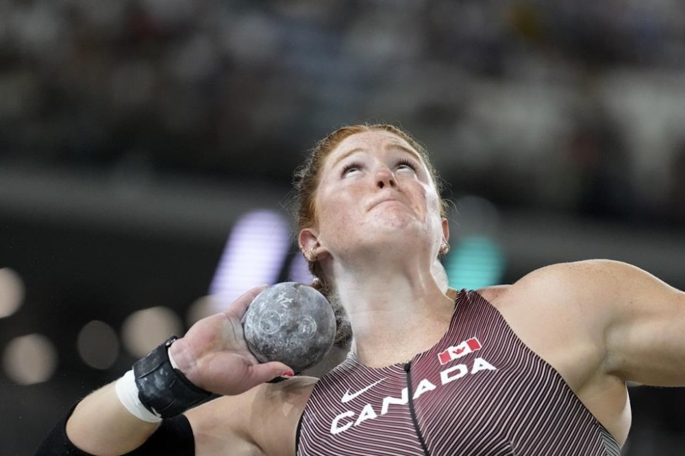 Canada’s Sarah Mitton earns Diamond League shot put silver medal