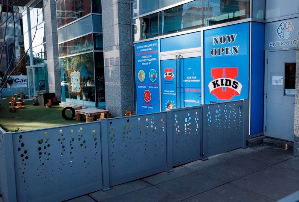 A daycare at the centre of an E-coli outbreak at several daycares is seen in Calgary on Friday, Sept. 15, 2023. Health officials say the source of an E. coli outbreak at several Calgary daycares, declared Sept. 4, was most likely meat loaf and vegan loaf served from a shared kitchen. THE CANADIAN PRESS/Jeff McIntosh