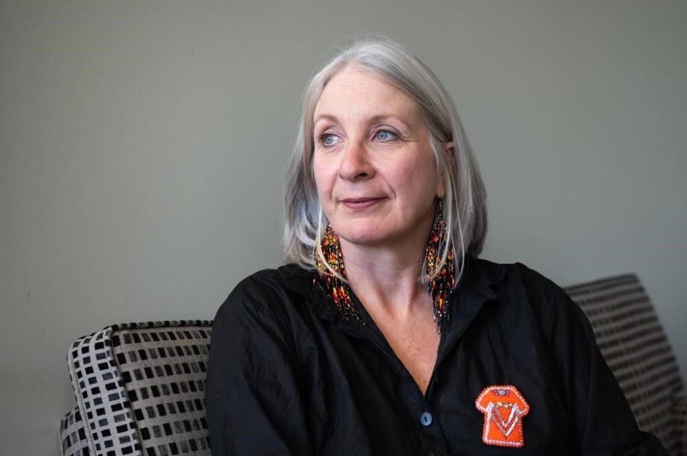 Patty Hajdu, Minister of Indigenous Services and Minister responsible for the Federal Economic Development Agency for Northern Ontario is shown at her office in Ottawa, on Tuesday, Sept. 26, 2023. THE CANADIAN PRESS/Spencer Colby