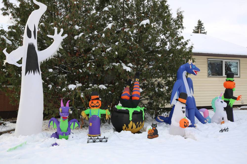 A ghost and other creatures await visitors at 1344 First Street.