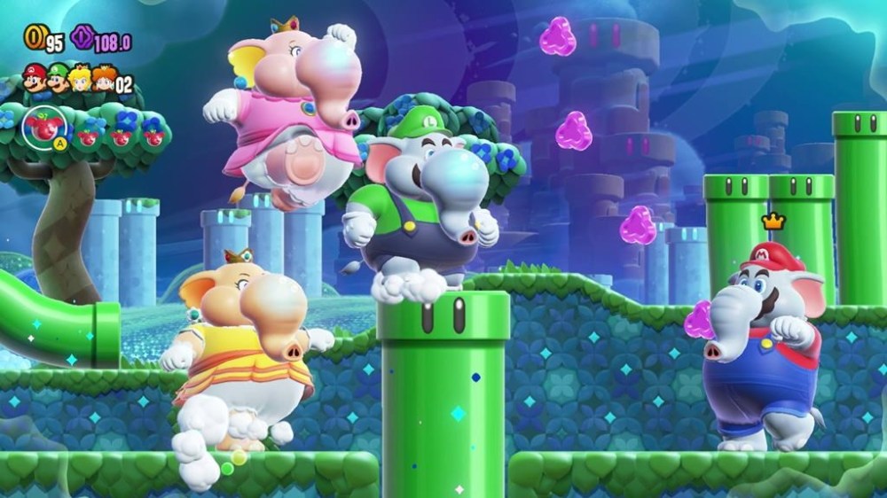Super Mario is returning to his old stomping grounds for the first time in over a decade. Gameplay is seen in a screenshot from the upcoming game