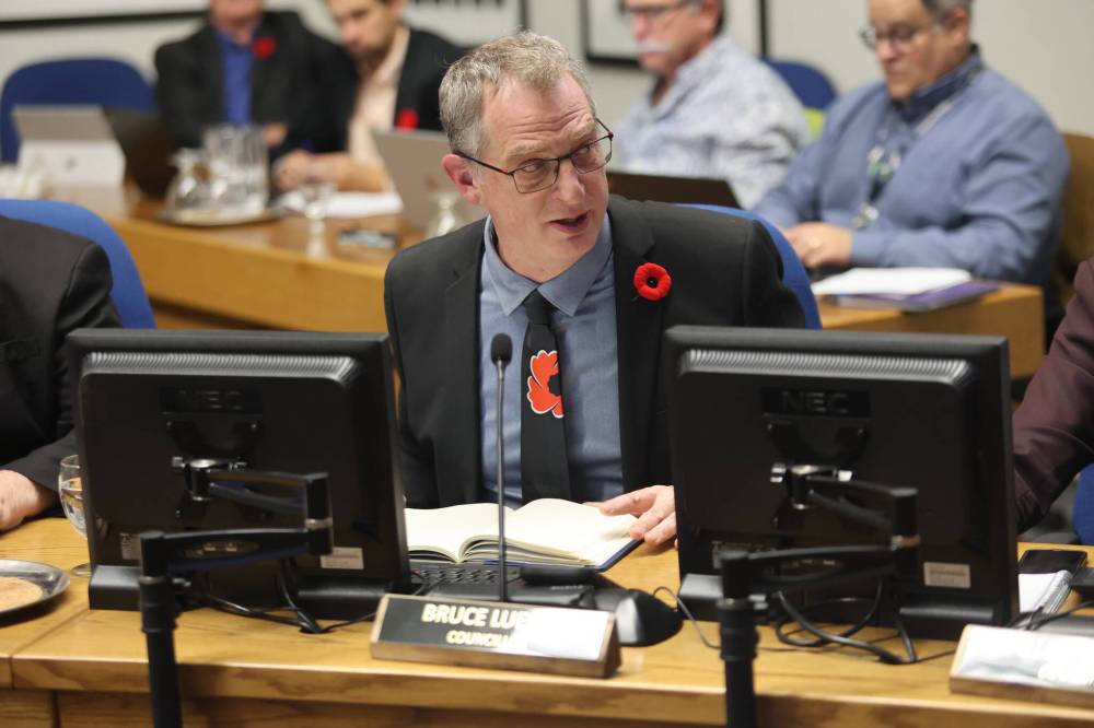 Among the agenda items for this evening's council meeting, Coun. Bruce Luebke (Ward 6) will ask the city to look into a water affordability program. (File)