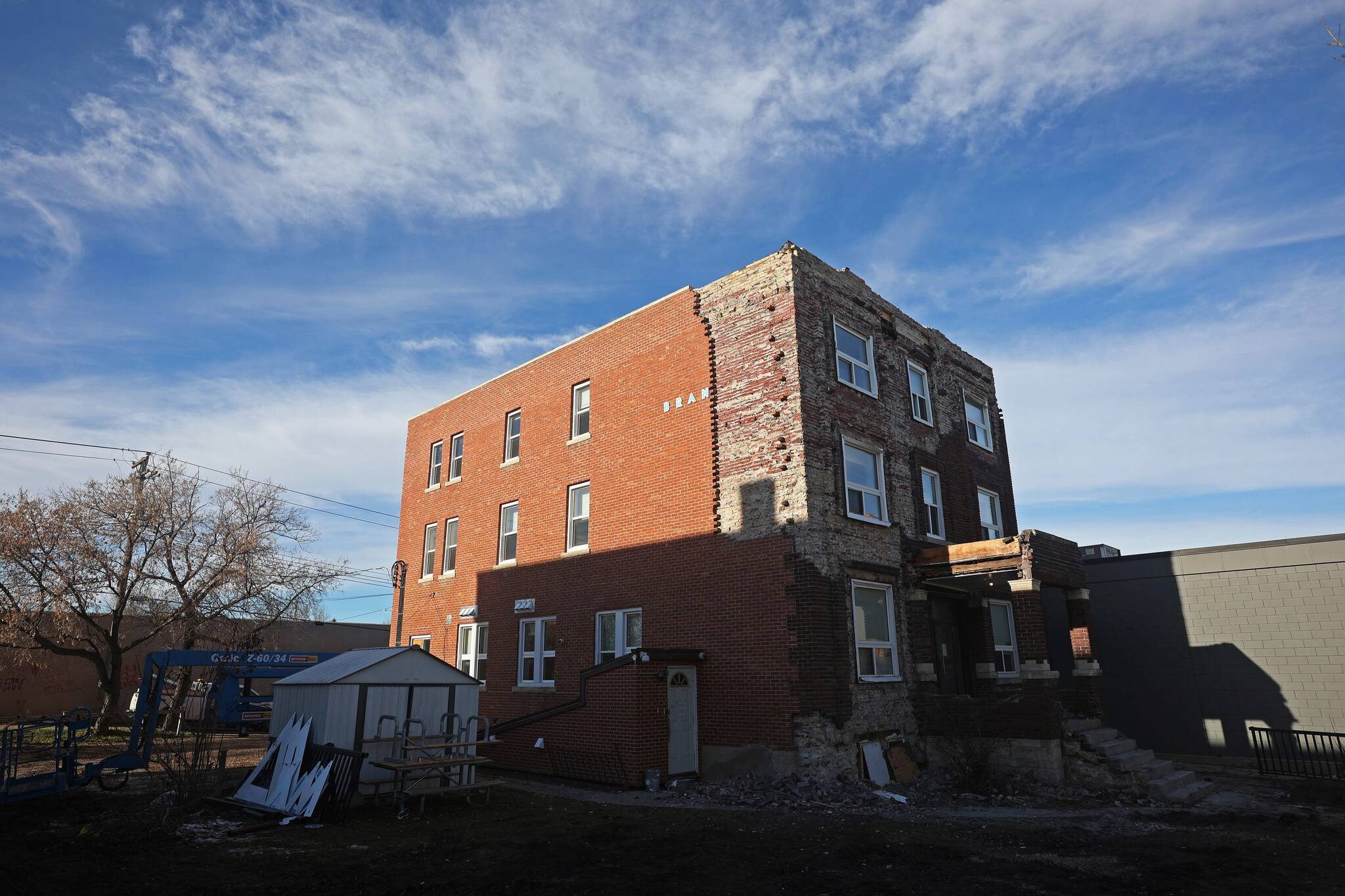 Demolition begins on YWCA’s Meredith Place Brandon Sun