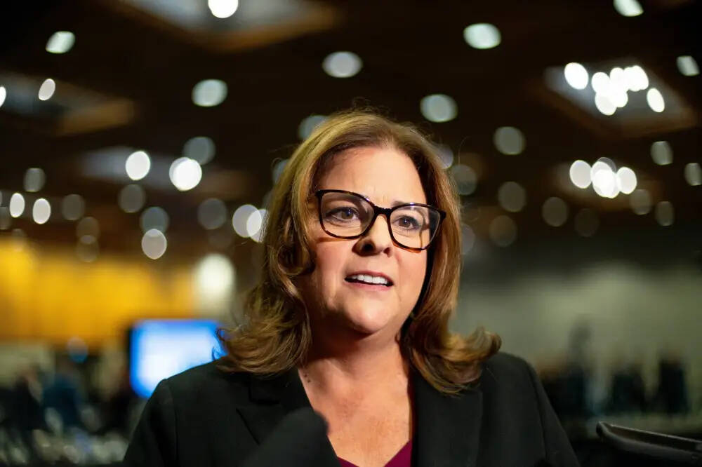 Manitoba Progressive Conservative Leader Heather Stefanson questioned the legal advice the NDP government is following during question period Tuesday. (File)