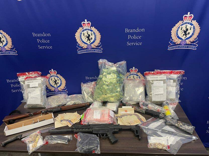 Police seized over $160,000 worth of drugs in October, ending a seven-month-long drug trafficking investigation in the city. (Submitted).