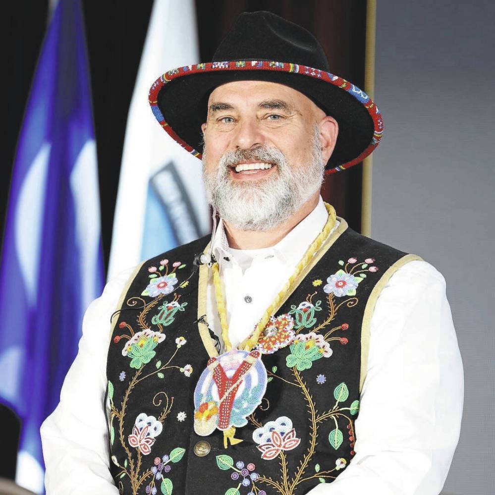 LEFT: Will Goodon, a minister with the Manitoba Métis Federation who grew up in the Turtle Mountains, says some of his best Christmas memories involve his uncle dressing up as Santa and spending time with the children in his community. (File) RIGHT: Bannock is a must-have for a Métis Christmas feast, Goodon says. (File)