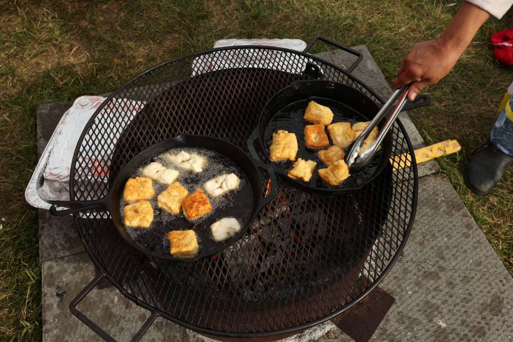 Bannock is a must-have for a Métis Christmas feast, says Will Goodon, minister with the Manitoba Métis Federation. (File)