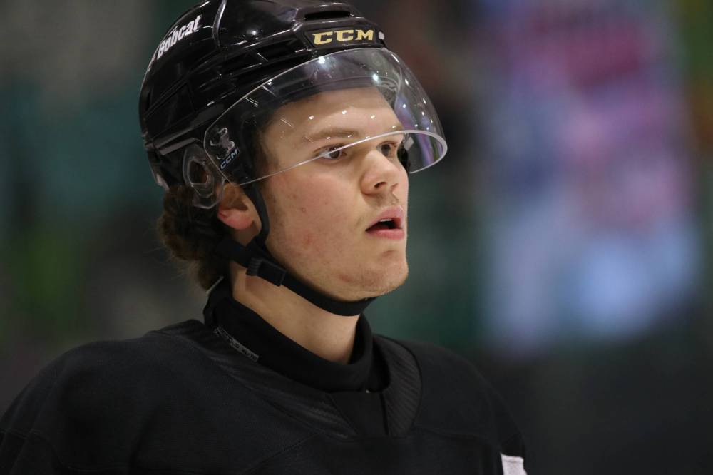 Brandon Wheat Kings D-Man Rhett Ravndahl, who is in his sophomore Western Hockey League season, is the only member of his extended family to play junior hockey.