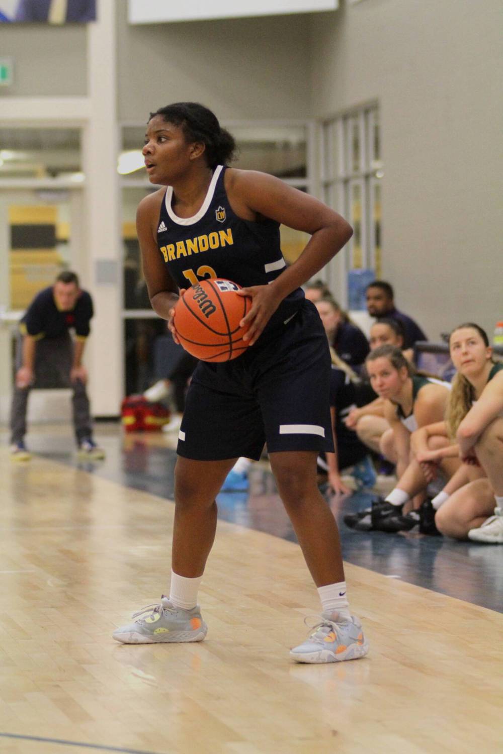 Sydney Teece will be recognized on Saturday during BU women's basketball Senior Night. (Thomas Friesen/The Brandon Sun)
