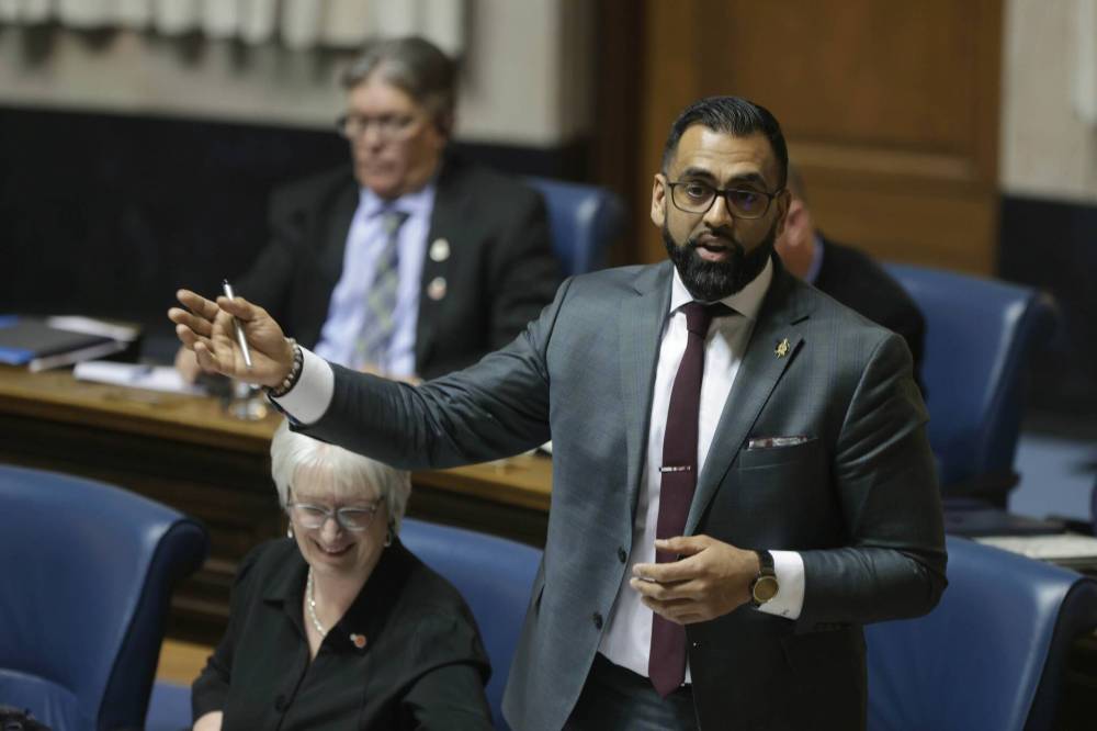 Disclosure statements by members of the Legislative Assembly of Manitoba, made available to the public online for the first time Friday, reveal Fort Whyte Progressive Conservative MLA Obby Khan is named in a civil lawsuit. (Winnipeg Free Press)