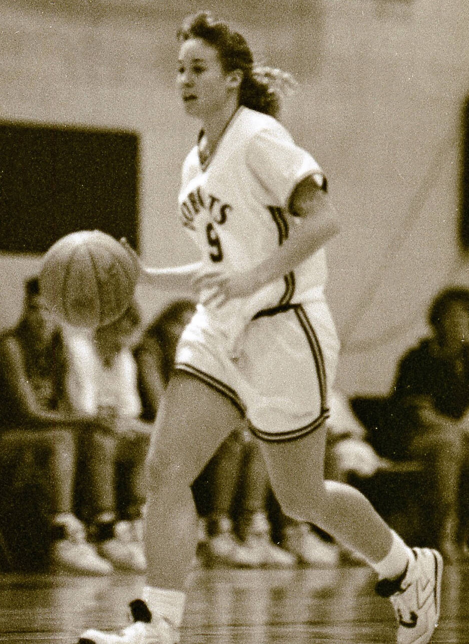 Jill Watt was named an Academic All-Canadian in the 1989-90 season and received the Student Council Athletics H.S. Pursue Memorial Trophy while playing for the Brandon University Bobcats women's basketball team. Last Saturday, the university announced that Jill and her husband Warren, another former Bobcat, were donating $200,000 toward the creation of scholarship-bursaries for basketball student-athletes at BU. (Submitted)