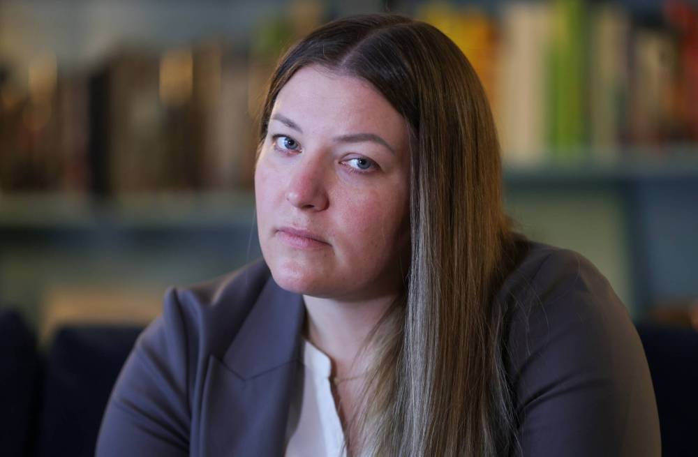 Foster parent Jamie Pfau is calling on the province to increase allowances and service fees, which have been frozen for more than a decade. (Ruth Bonneville/Winnipeg Free Press)