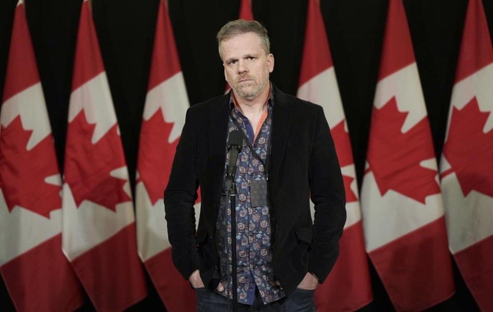 Minister of Health Mark Holland speaks to the media during the federal cabinet retreat in Montreal, Monday, Jan. 22, 2024. The governments of Manitoba and Saskatchewan say they are concerned about the risks of expanding eligibility for medical assistance in dying to people suffering only from a mental illness. 
THE CANADIAN PRESS/Christinne Muschi