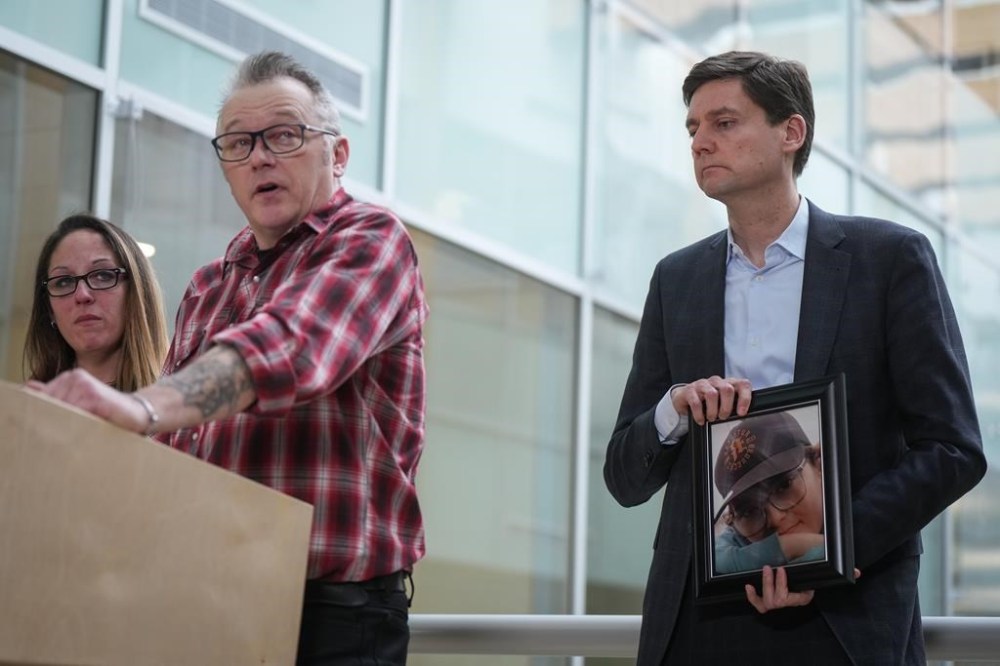 B.C. Premier David Eby says the sharing of fake intimate images of pop star Taylor Swift proves nobody is immune from such
