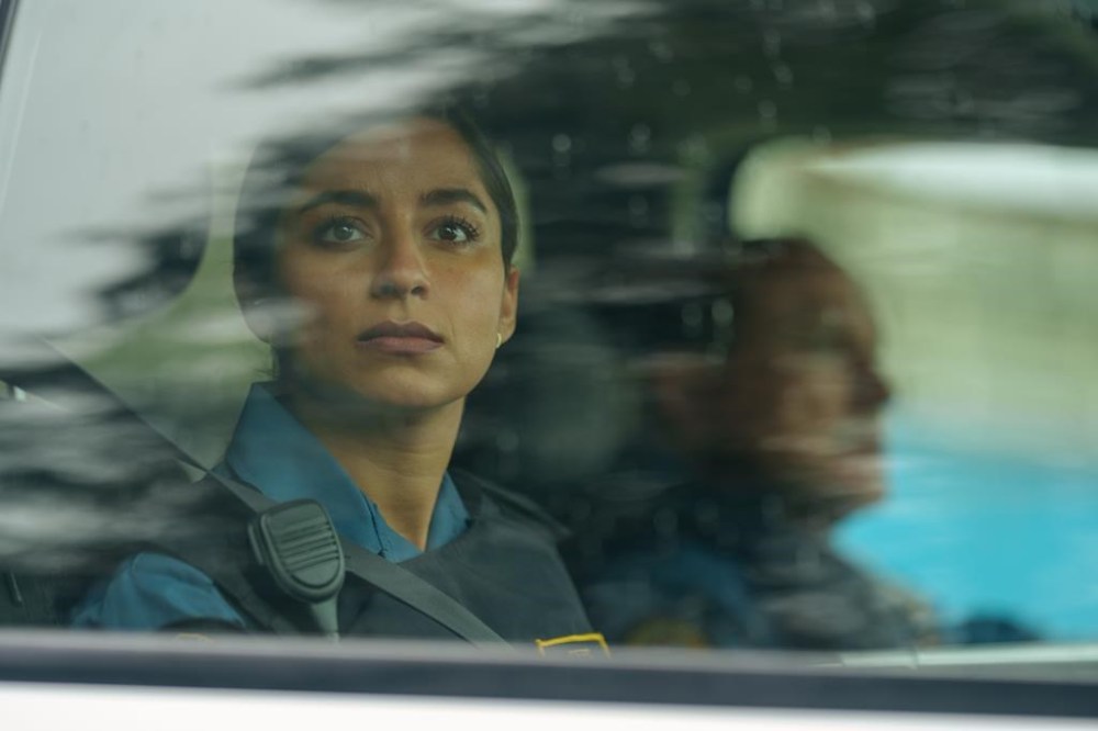 Supinder Wraich plays Sabrina Sohal in the new CBC police drama “Allegiance,” premiering Feb. 7 on CBC and CBC Gem. A still from the series is shown in a handout photo. THE CANADIAN PRESS/HO-CBC *MANDATORY CREDIT*