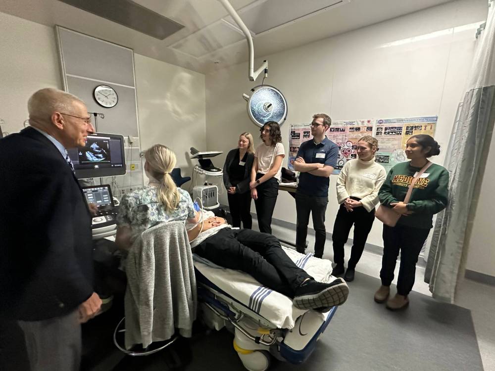 A group of medical students from the University of Manitoba take part in a Rural Interest Group workshop at the Brandon Regional Health Centre on Saturday. (Photos by Kyla Henderson)