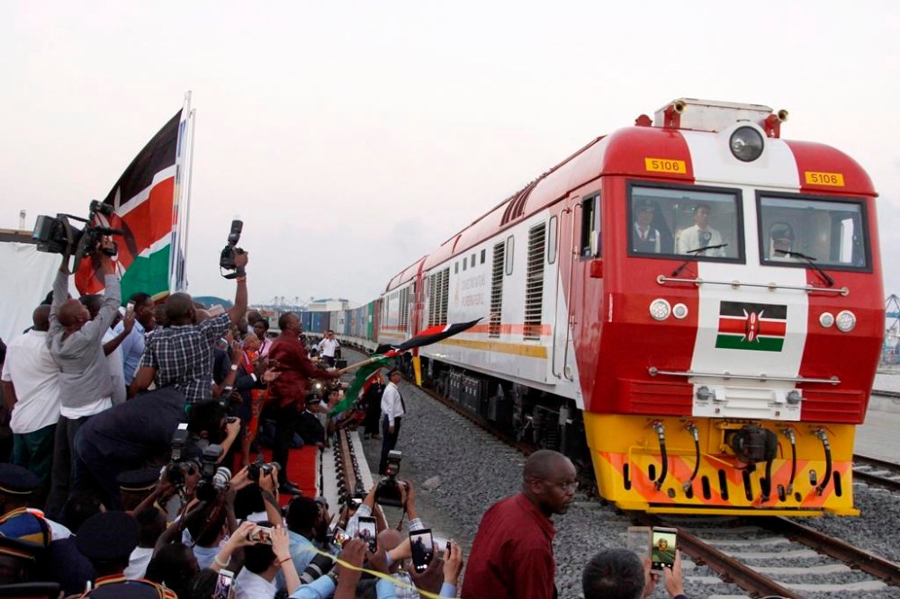 Canada is approaching total irrelevance in the world's fastest growing continent, experts argue, saying that a pattern of disengagement in trade, diplomacy and investment in Africa is ceding ground to Russia and China. A cargo train leaves from the port containers depot in Mombasa, Kenya, to Nairobi, using a railway financed by China, on May 30, 2017. THE CANADIAN PRESS/AP-Khalil Senosi