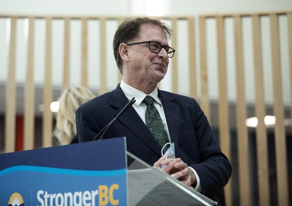 British Columbia and Ottawa have announced $733 million in new federal funding over the next five years to improve health care for the province’s seniors. Health Minister Adrian Dix speaks during an announcement at the Royal Inland Hospital in Kamloops, B.C., on Thursday, Feb. 8, 2023. THE CANADIAN PRESS/Marissa Tiel