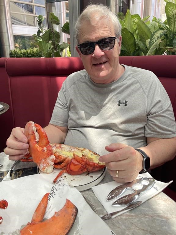 A social media post by the federal agriculture minister eating lobster in Malaysia while on an official Indo-Pacific trip has some people seeing red. The tweet sent on Sunday on the X platform shows a sun-dappled Lawrence MacAulay looking relaxed in a grey T-shirt wearing sunglasses, holding a lobster claw in his right hand. THE CANADIAN PRESS/HO-X-@L_MacAulay