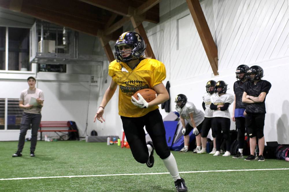 The RMFL wants to start a girls league featuring six-on-six football in the near future. (Thomas Friesen/The Brandon Sun)