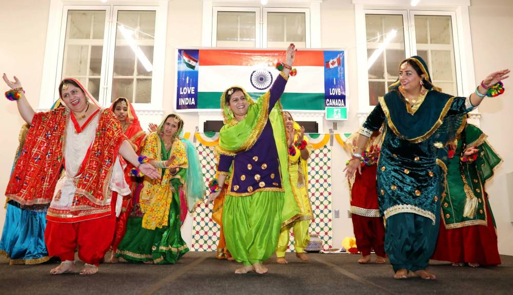 Dancers perform at the India Pavilion during a past edition of the Westman Multicultural Festival in Brandon. (File)