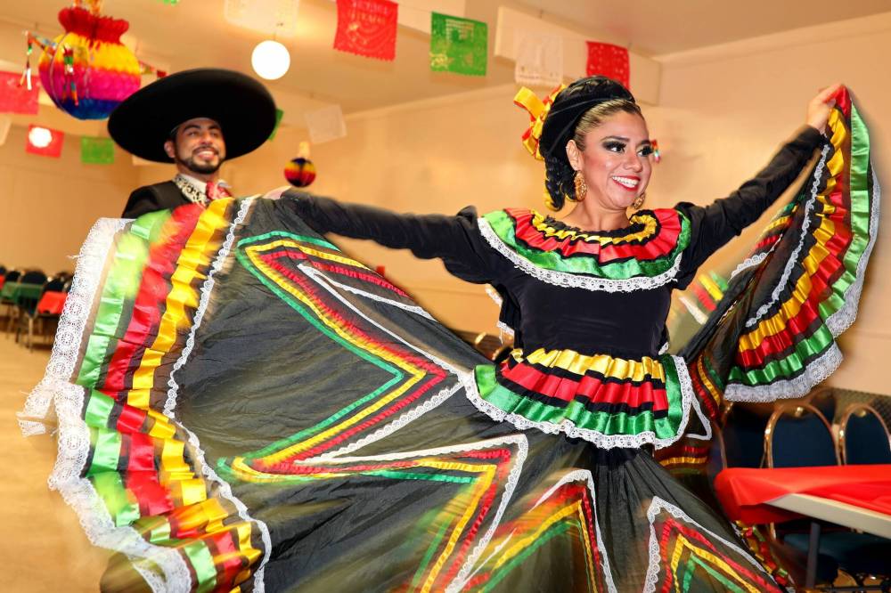 Dancers perform at the Mexico pavilion during a past edition of the Westman Multicultural Festival in Brandon. (File)
