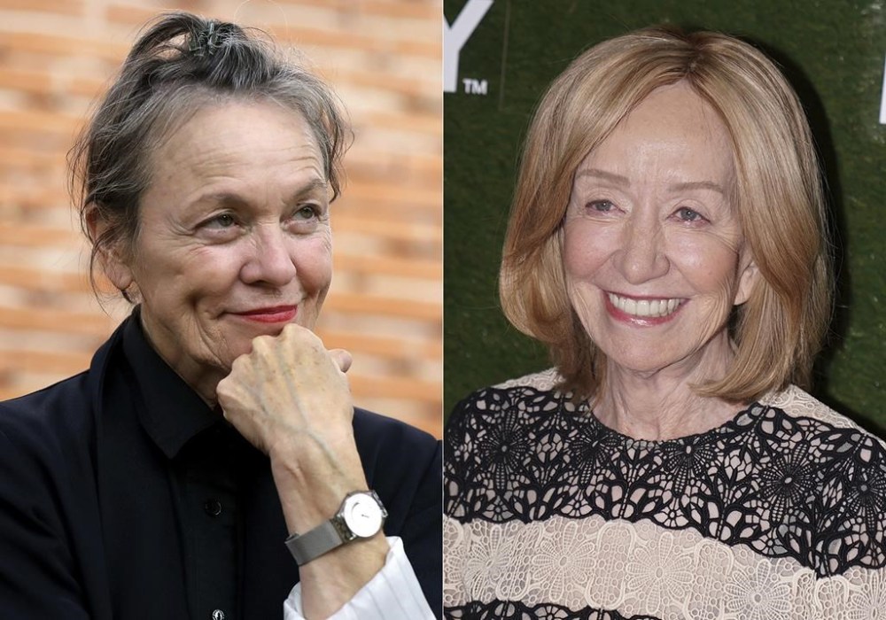 Laurie Anderson poses during a photo call for the movie