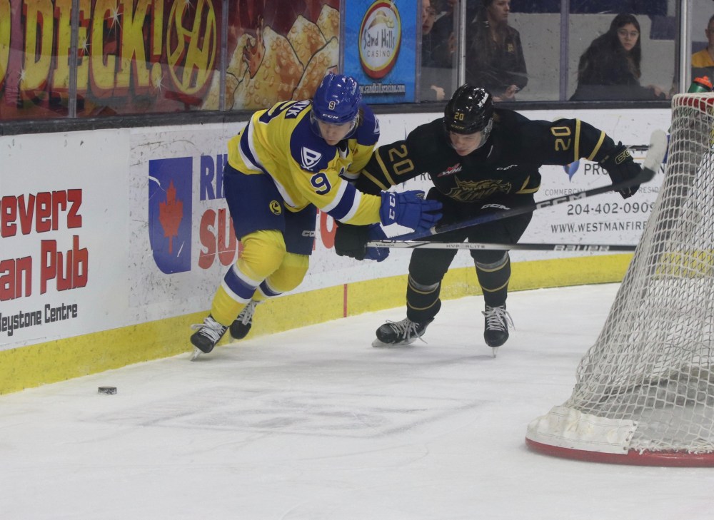 Elliott, Blades blank Wheat Kings 40 Brandon Sun