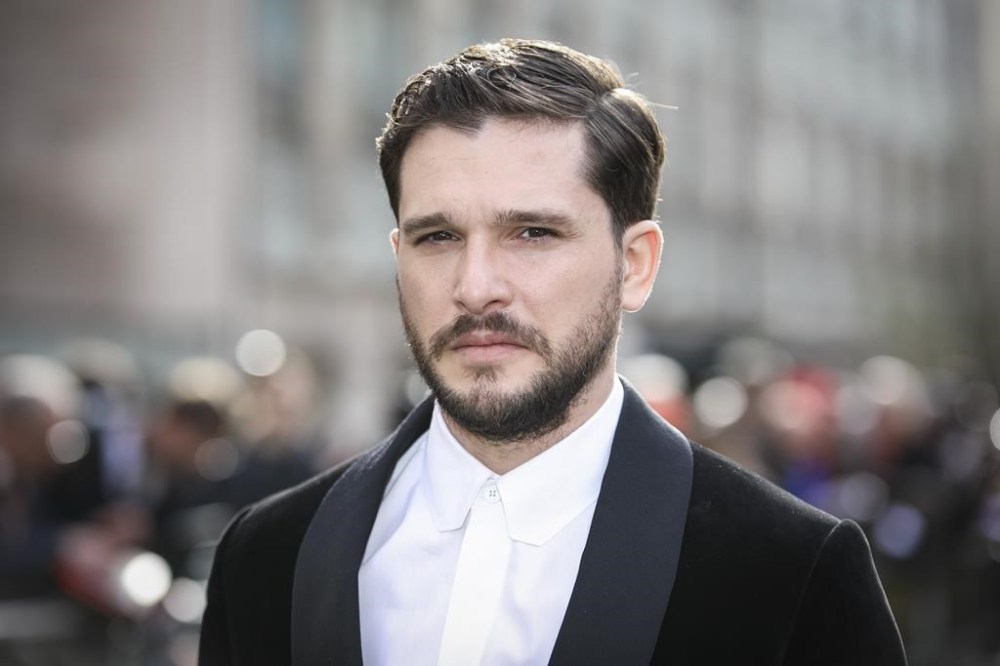FILE - Kit Harington poses for photographers upon arrival at the Olivier Awards in London, Sunday, April 10, 2022. Winter is, apparently, not coming back, as Harington shut down talk of a Jon Snow sequel to HBO’s massive hit “Game of Thrones” during an interview with The Associated Press Tuesday, April 9, 2024. (Photo by Vianney Le Caer/Invision/AP, File)