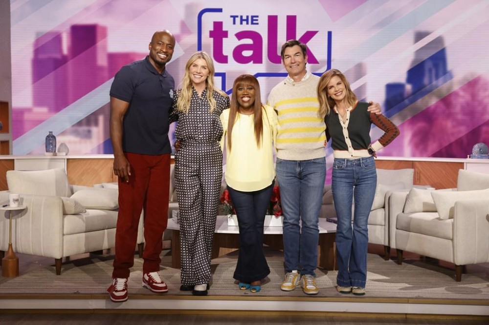From left: Hosts of the CBS talk show