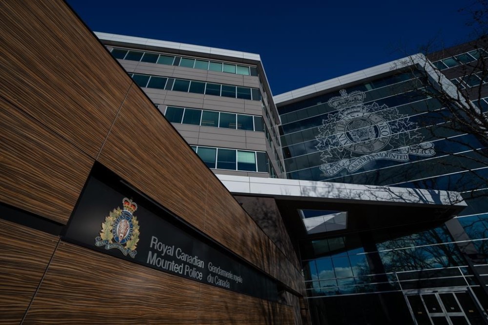 The B.C. RCMP Divisional Headquarters is seen, in Surrey, B.C., on Jan. 11, 2024. THE CANADIAN PRESS/Ethan Cairns