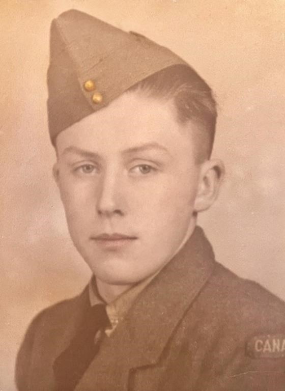 Joseph Vogelgesang poses in this 1944 family handout photo when he was 19-years-old. A statement from the Consulate General of France in Vancouver says Vogelgesang will be decorated as a Knight of the Legion of Honour to acknowledge his contribution and bravery in the liberation of France. THE CANADIAN PRESS/HO, Vogelgesang Family