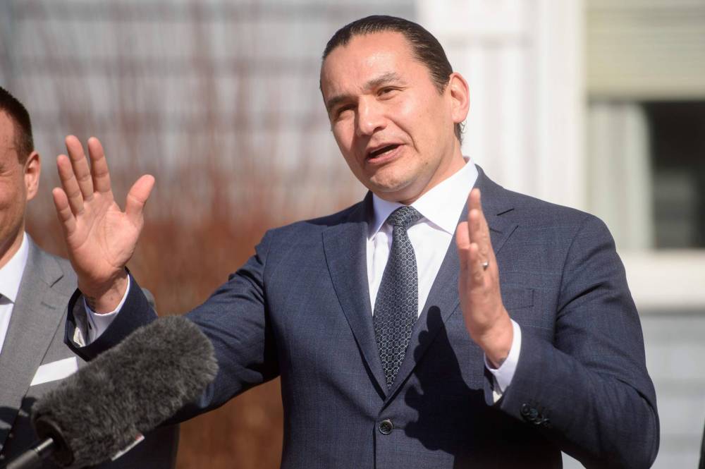 Then-leader of the opposition NDP Wab Kinew started demanding an inquiry into the province’s pandemic response as far back as 2021. (Winnipeg Free Press)