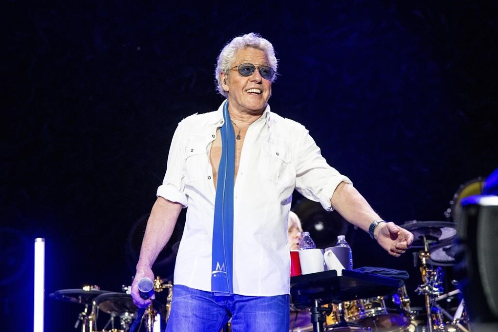 FILE - Roger Daltrey of The Who performs at TQL Stadium on Sunday, May 15, 2022, in Cincinnati. The 80-year-old rocker is on a short solo tour this June. (Photo by Amy Harris/Invision/AP)