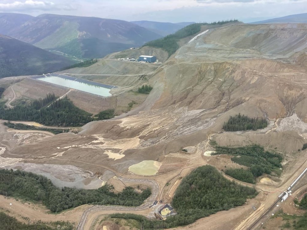 Victoria Gold's Eagle Gold Mine site north of Mayo, Y.T., is shown in this handout aerial photo taken Wednesday, July 3, 2024. THE CANADIAN PRESS/HO - Yukon Government