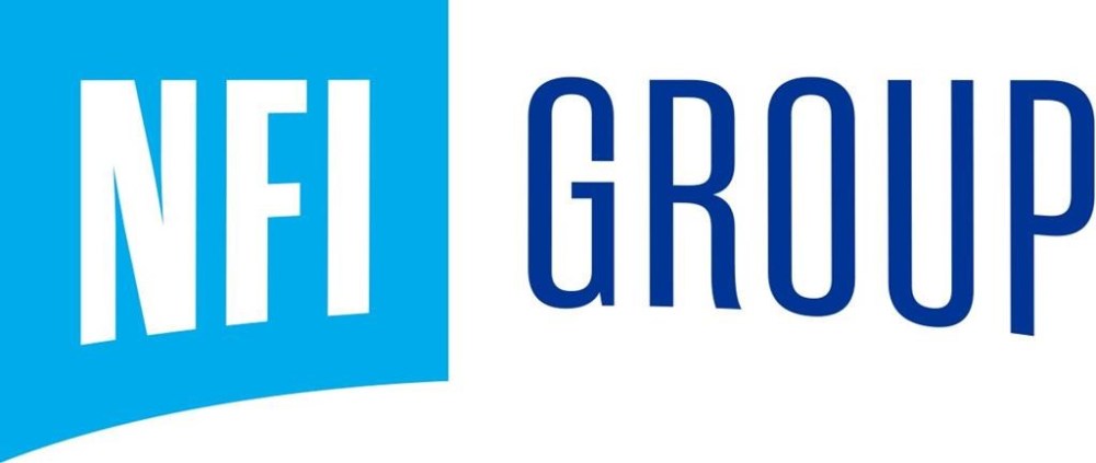 NFI Group Inc. says it earned US$3 million in its second quarter, up from a net loss of US$48 million a year earlier. The NFI Group Inc. logo is shown in a handout. THE CANADIAN PRESS/HO