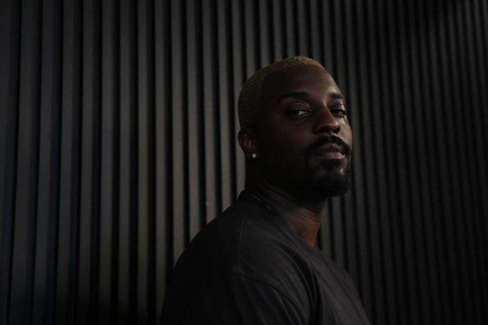 Toronto-based rapper Sean Leon poses for a portrait on Monday, July 15, 2024. THE CANADIAN PRESS/Chris Young