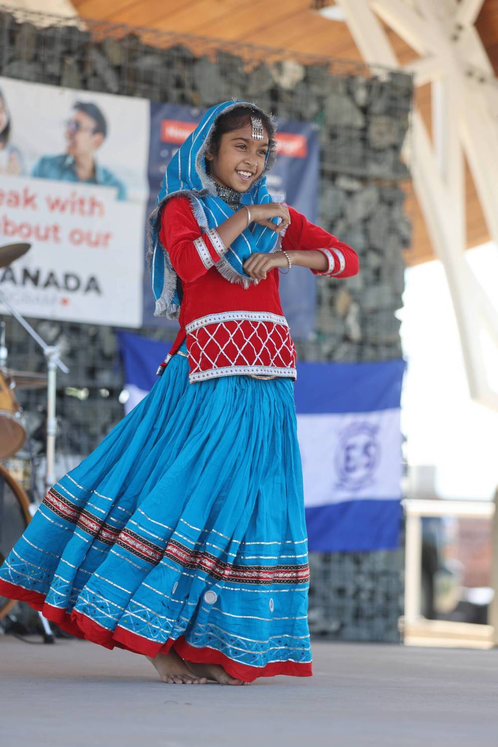 Mehar Kaur performs at the Fusion Credit Union Stage during last year's Summer Multicultural Celebration in Brandon. The second annual celebration will be held Saturday. (File)