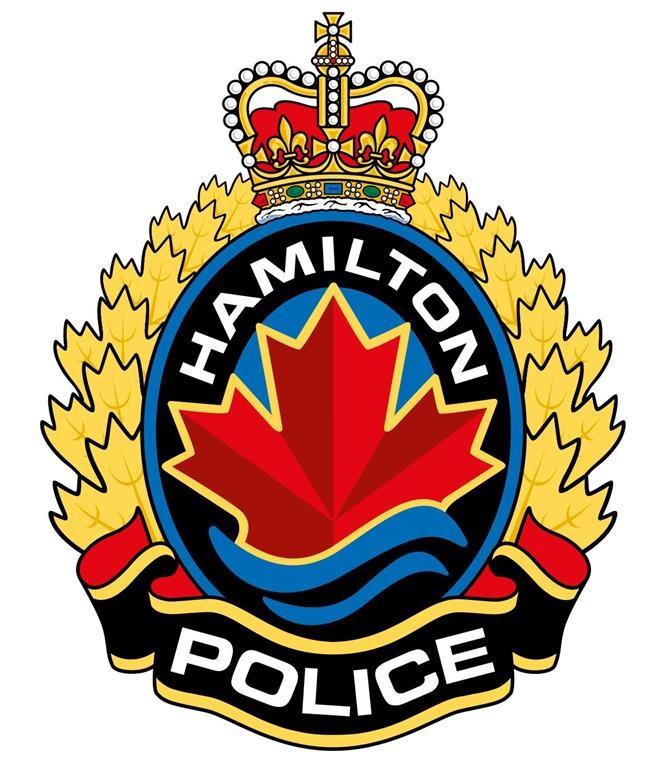A Hamilton Police Service logo is shown in a handout. Hamilton police say they arrested a man allegedly carrying a gun and a high-capacity magazine at a local festival and are searching for suspects who later used a baseball bat to attack a man in a nearby parking lot.
THE CANADIAN PRESS/HO